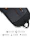 حقيبة ظهر للكمبيوتر المحمول Citylife Cl01s Smart مقاس 16 بوصة - أسود - 3