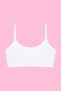 Colorful Girls' Non-Padded Training Bra Cotton Teen Girls' Half Tank Top 5-Pack - 4