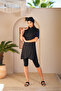 Pareo Model Short Sleeve Semi Covered Hijab Swimsuit 2200 - 6