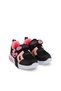 Panama in girl's sneaker shoes black / fuchsia - 2