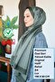 Premium Lux Original Monogram Shawl (Silk Voile, High Quality, Lightweight, Casual, Stylish, Testure Clothing)