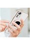 Xiaomi Mi 12 Lite Compatible Case Astronaut Silicone Case with Stand White - 3