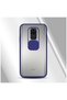 Xiaomi Redmi Note 9 Compatible Case Camera Lens Protected Case Navy Blue