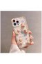 Apple iPhone 14 Pro Compatible Case Bear and Rabbit Silicone Case Brown