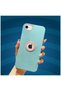 Apple iPhone 8 Compatible Case Candy Silicone Case Turquoise