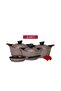 Lahoya Granite Cookware Set, 9 Pieces, Brown