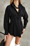 Women's Shirt Waist Seat Pleated Waist Flexible Lycra - 2