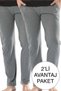 Men's Single Bottom Double Pocket Drawstring 2-Piece Avantage Pack (Comfortable Fit Home Wear)