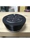 Luxury Black Velvet Wrap, pinch, tacke, feather, President Wrap S099 - 2