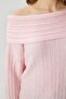 Women's Perla Sof Pink Soft Textured Sweater - 7