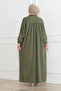 Robalı Mevlana Cut Daily Ferace Khaki - 6