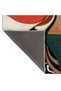 Kemal Collection Multicolored Geometric Detailed Pelikan Patterned Woven Base Modern Decorative Carpet 50 - 5