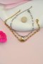 Unisex Steel Magnet Heart Lover Bracelet Binary Couple Bracelet Best Friends Paperclip Chain - 6