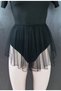 Bonita Tulle Shorts Black - 3