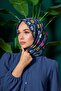 مارakesch Collection وشاح ناعم باللون الأرجواني البرقوق 1204-10 - 3