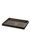 Bolero tray 1 piece-gold/black02 - 3