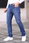 Orta Mavi-5001 Erkek Regular Jeans TMNSS25JE00001 - 4