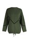 Green Line Piping Detailed Knitwear Sweater TCTAW22AK0002 - 7