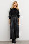 Women's Black Blocky Stone Dress Malz101 - 3