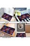 Door Front Mat - Modern and Stylish Door Mat |   For Home, Office and Outdoor Use (Peacock - 4
