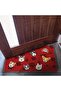 Door Mat - Modern and Stylish Door Mat |   For Home, Office, and Outdoor Use (Red P - 6