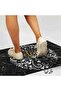 Door Front Mat - Modern and Stylish Door Mat |   For Home, Office and Outdoor Use (Gold - 2