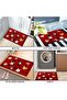 Door Mat - Modern and Stylish Door Mat |   For Home, Office, and Outdoor Use (Red P - 4