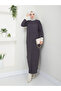 Wonderful Mercerized Non-Pilling Glitter Detailed Dress - 5