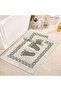 Soffy Cotton Cream & Coffee 2-Piece Bath Mat 100% Cotton Foot Mat Towel Machine Washable