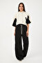 Women's Sweatshirt and Elastic Waist Jogging Tracksuit Set - 2