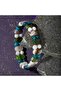 Pisces Natural Stone Wide Cut Handmade Bracelet - 6