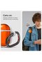 Ultra Hybrid designed for AirPods 4 case cover (2024) with carabiner - Classic C1 Tangerine - 4