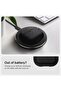 Urban Fit designed for AirPods 4 case cover (2024) Premium Fabric with Carabiner - Black - 5