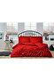 Ornament Double Jacquard Satin Duvet Cover Set - 4