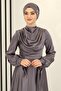 Degaje Evening Dress - Anthracite - 4