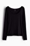 Scoop-neck top
