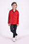 Boy's 2-Pocket Cotton Red Shirt T-Shirt Set - 6