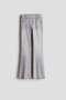 Flared jersey trousers