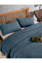 100% Cotton Single 160X240Cm Waffle Bedspread/1 Piece 50X70Cm Pillow - 2