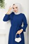 Loose Cut Hijab Dress Crepe Fabric - 6