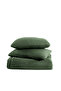 100% Cotton Single 160X240Cm Waffle Bedspread/1 Piece 50X70Cm Pillow - 5