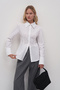 Women's White Mathilda Fit Special Shirt - 4