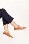 Women's Inner and Outer Genuine Leather Casual Sneaker Als.369 - 2