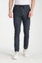 Striped Straight Men's Jeans Look Side Pocket Jogger Slim Fit Trousers - 2