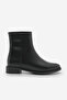 Women's Zippered Daily Boots Longa Black - 3