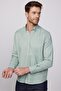 Classic Fit Long Sleeve Buttoned Collar Cotton Easy Iron Oxford Plain Men's Shirt - 2