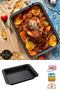 Ft Carbon Steel Rectangular Baking Tray Stainless Steel Baking Tray Cake Mold Food Mold