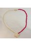 Women's Pearl Choker Beads Flower Choker Necklace Rose Necklace - 3