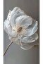 Hari̇kabi̇rev | Special Soft Flower Combination Anthracite Gray 1 | Framed Glass Table 2 Pieces Vertical - 3