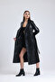 Women's Genuine Leather Trench Coat - 4